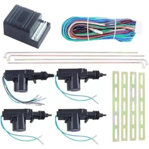 KIT CIERRE CENTRALIZADO NEGRO 12 VOLT
